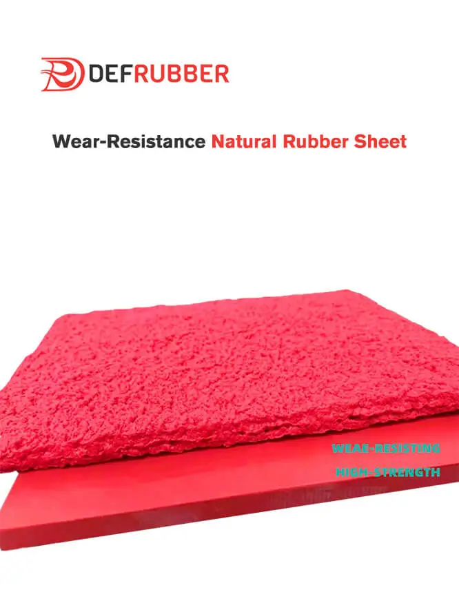 Comparison between vulcanized and uncured natural rubber sheets. The vulcanized sheet features a dense structure with stable performance and good heat resistance, while the uncured sheet, with a rough surface, serves as an essential raw material for molded rubber products.