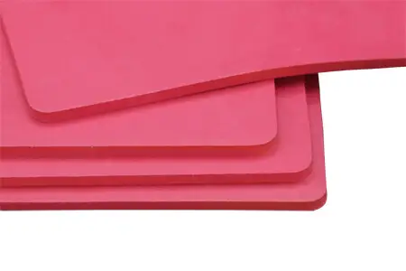 Photo of DEF wear-resistant rubber sheet, featuring unmatched abrasion resistance, elasticity, strength, and tear resistance, produced using a unique formulation and process.